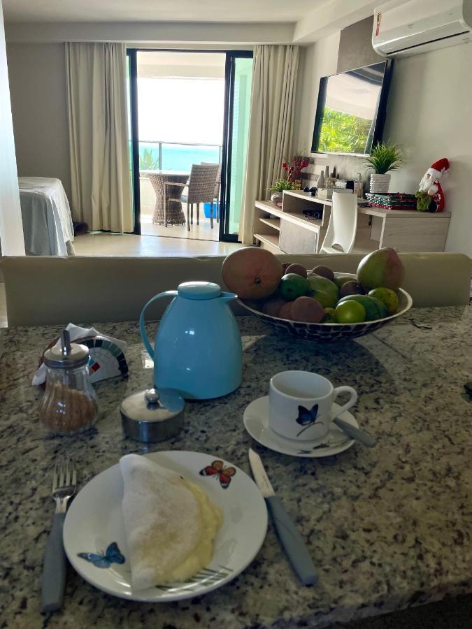 Tabatinga Residence Flat Pe Na Areia II Conde  Eksteriør bilde
